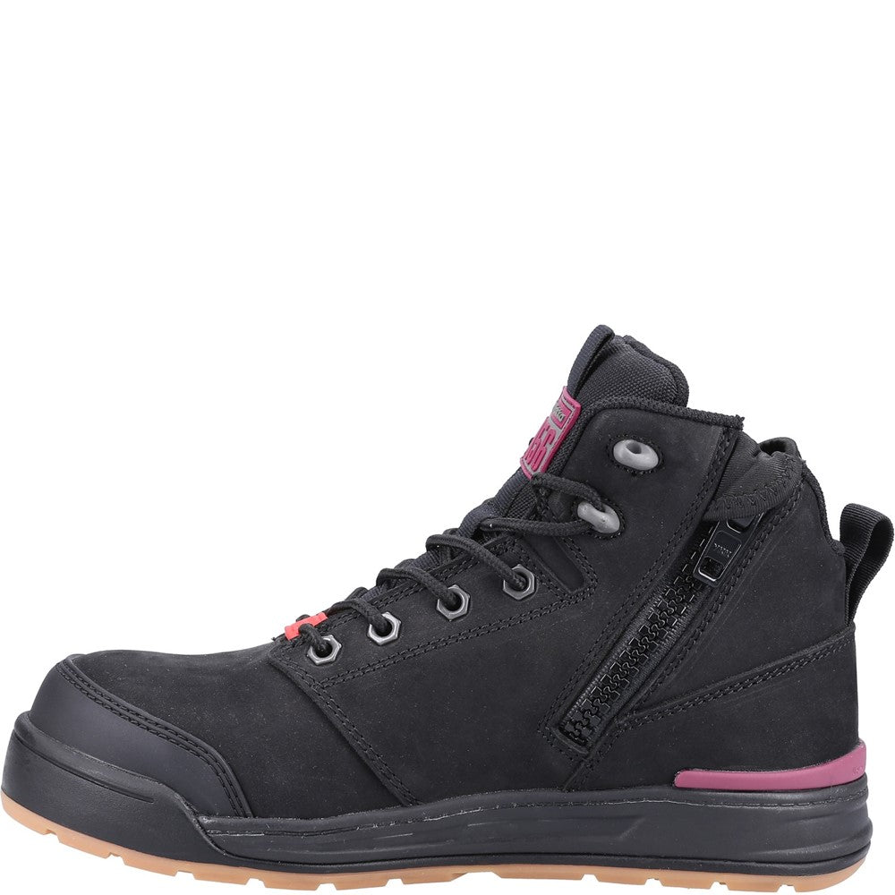 Women's Hard Yakka 3056 PR Side Zip Safety Boot
