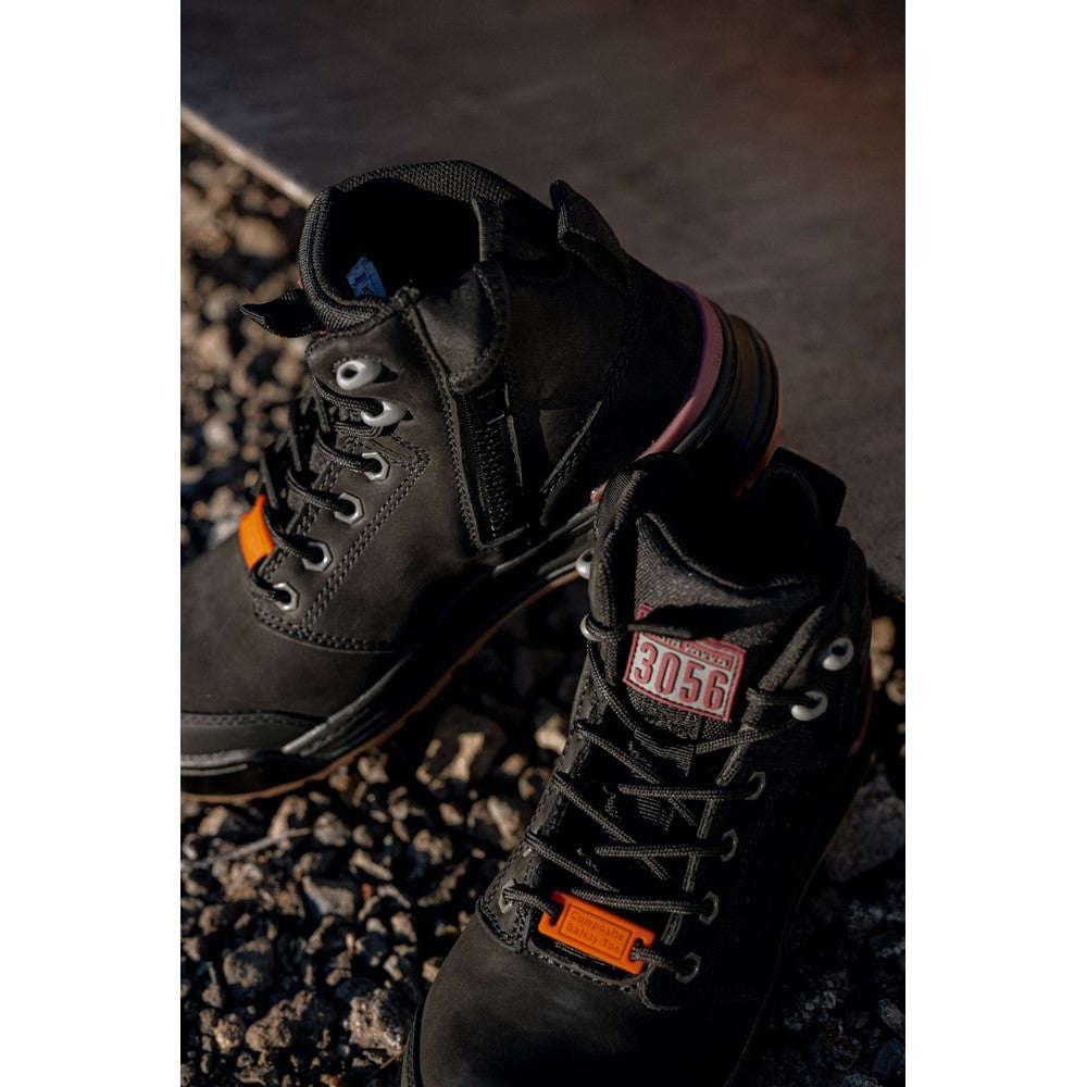 Women's Hard Yakka 3056 PR Side Zip Safety Boot