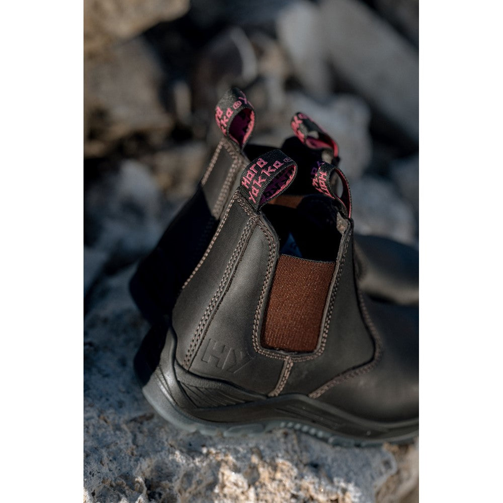 Women's Hard Yakka Banjo Elastic Gusset Safety Boot