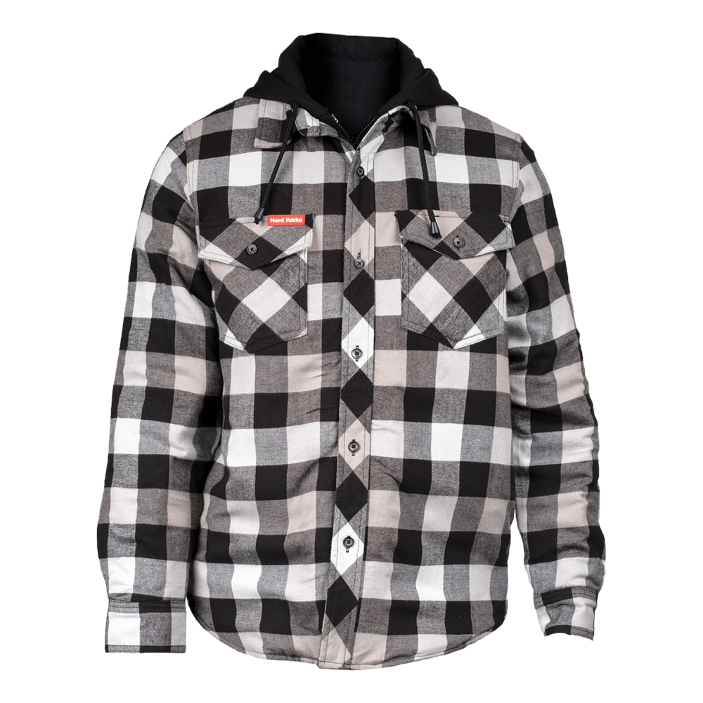 Men's Hard Yakka Quilted Flannel Shacket