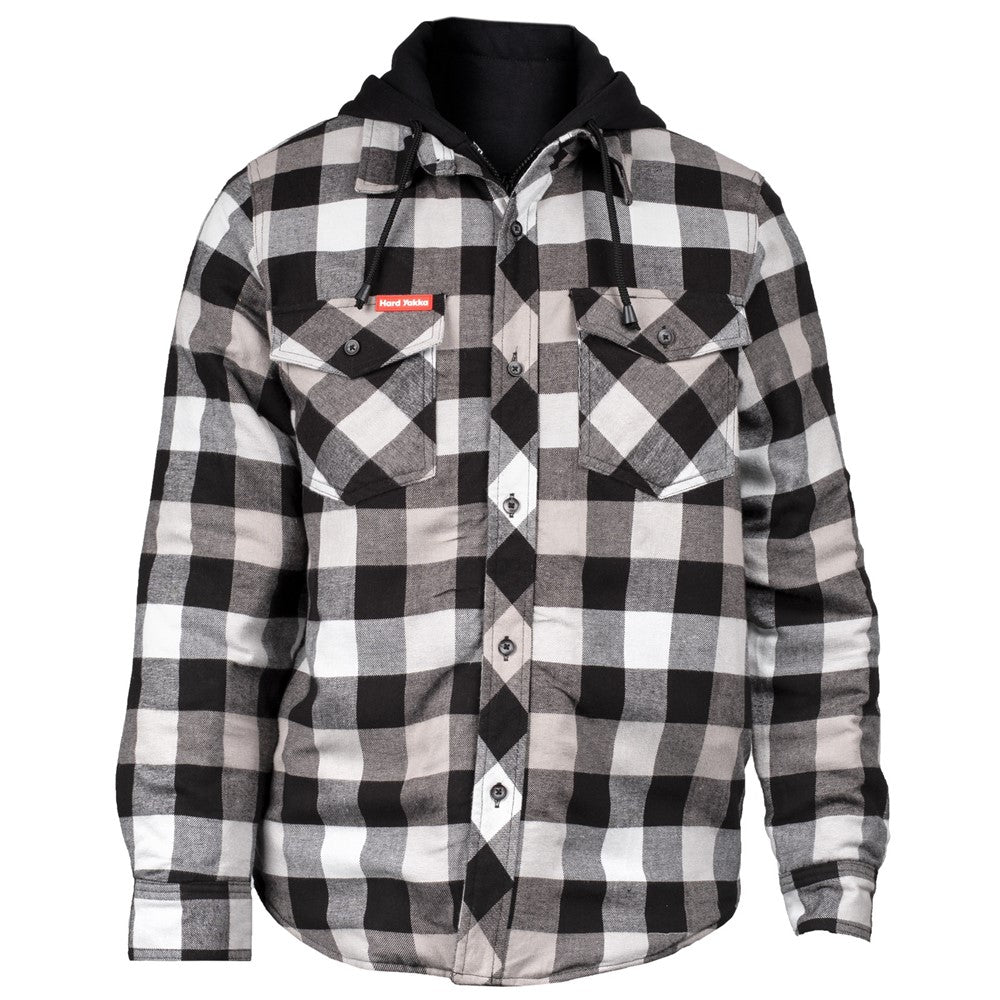 Men's Hard Yakka Quilted Flannel Shacket