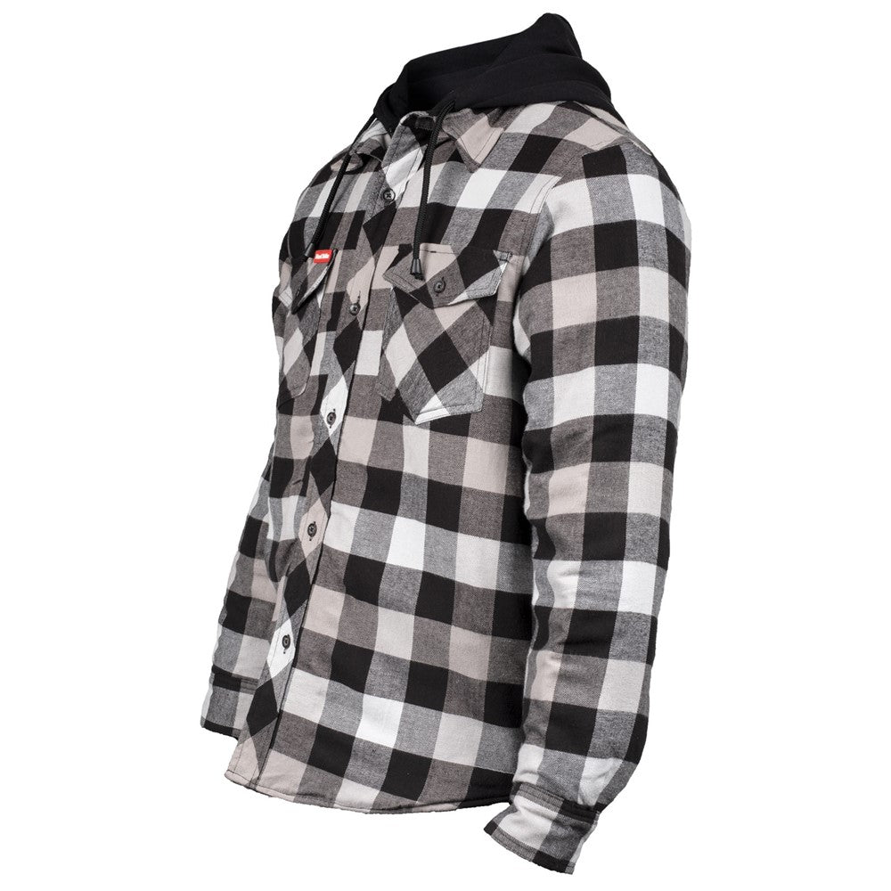 Men's Hard Yakka Quilted Flannel Shacket