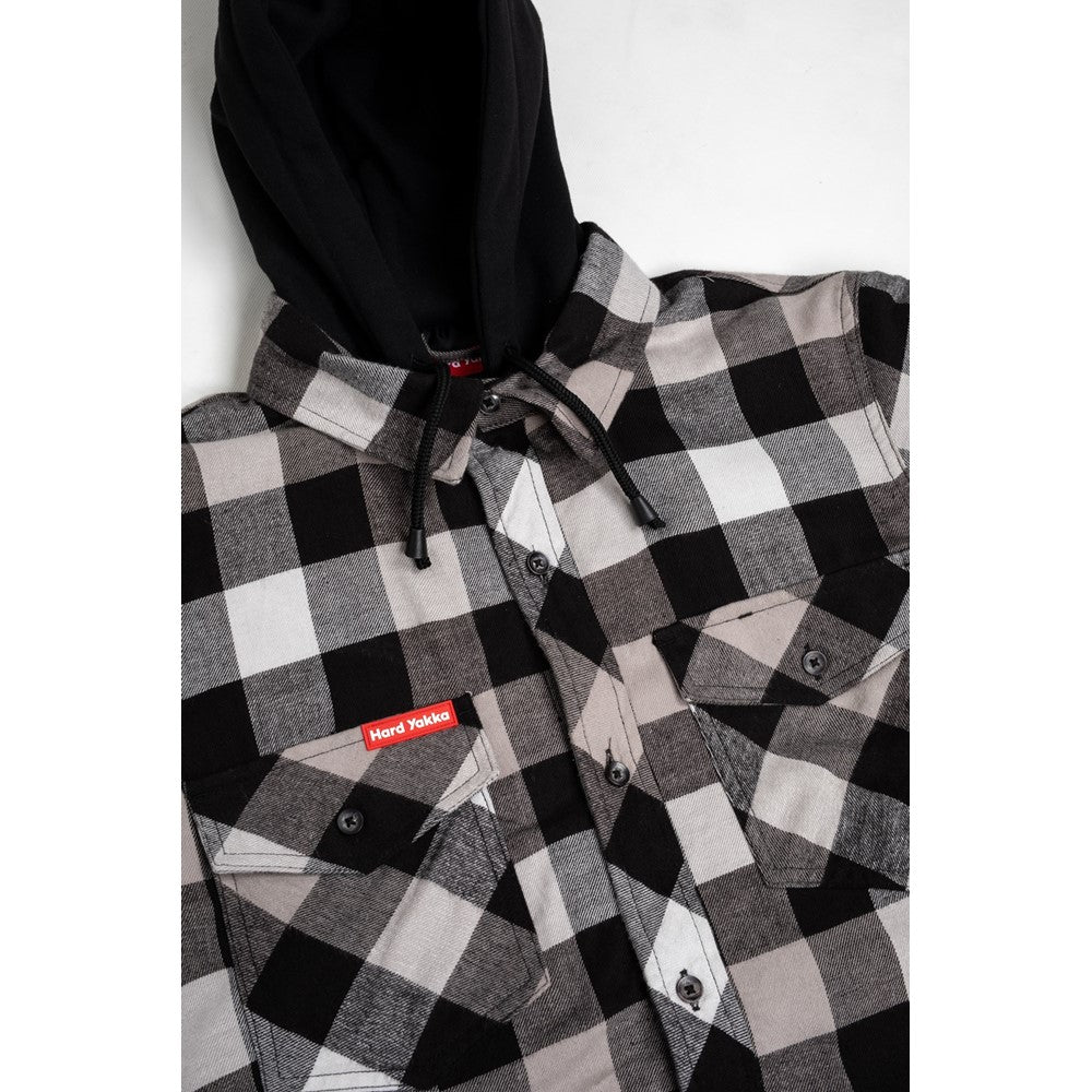 Men's Hard Yakka Quilted Flannel Shacket