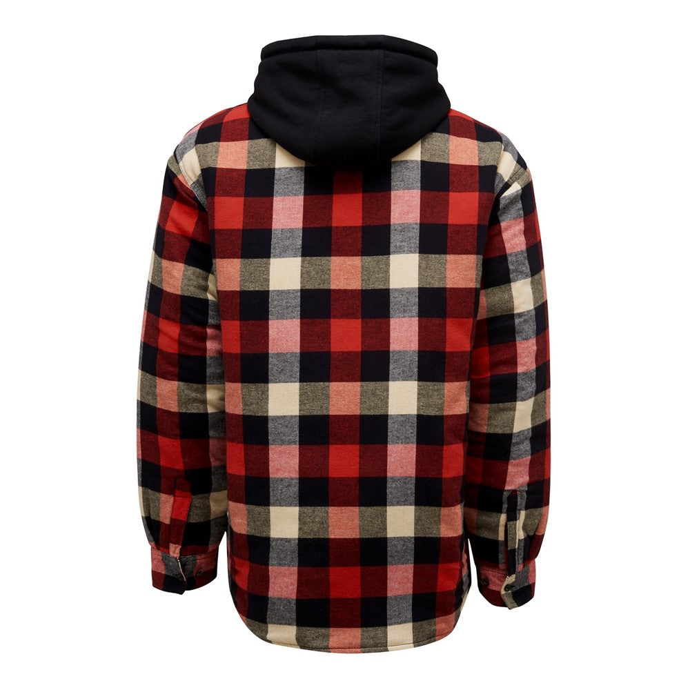 Men's Hard Yakka Quilted Flannel Shacket