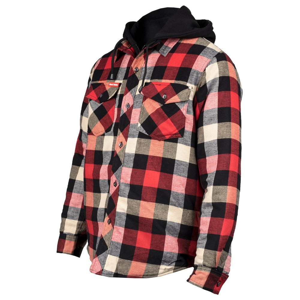 Men's Hard Yakka Quilted Flannel Shacket