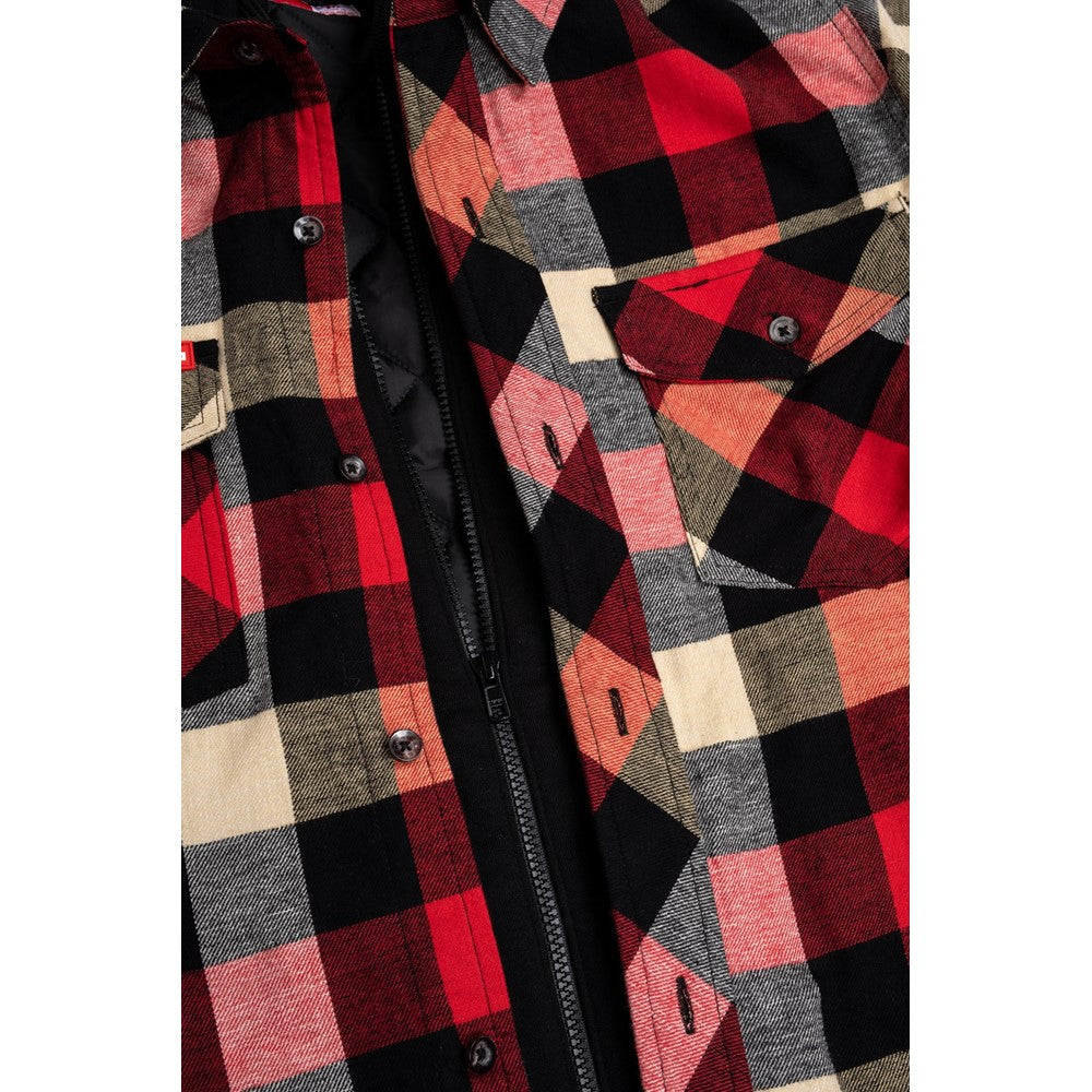 Men's Hard Yakka Quilted Flannel Shacket