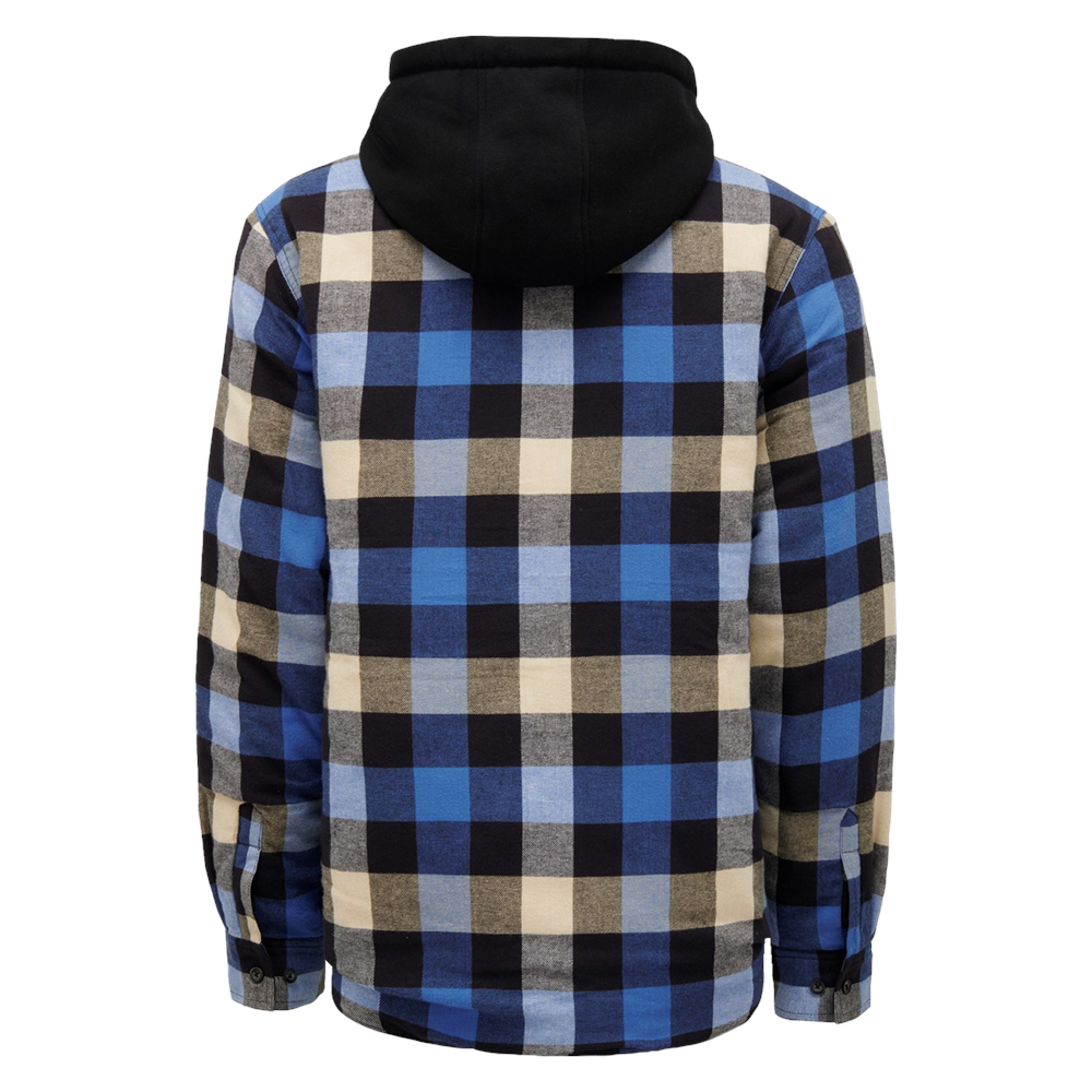 Men's Hard Yakka Quilted Flannel Shacket