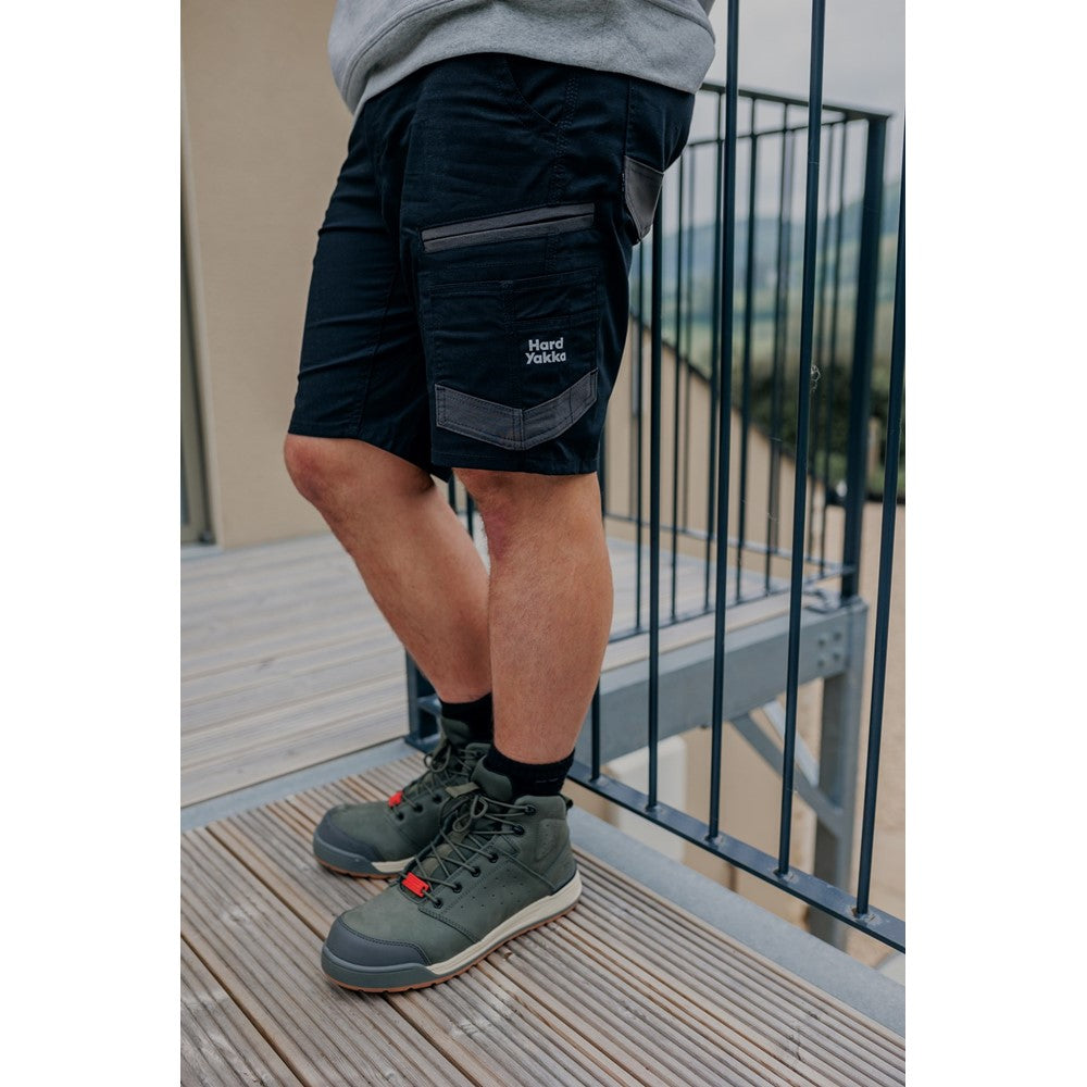 Men's Hard Yakka Raptor Active Mid-Short