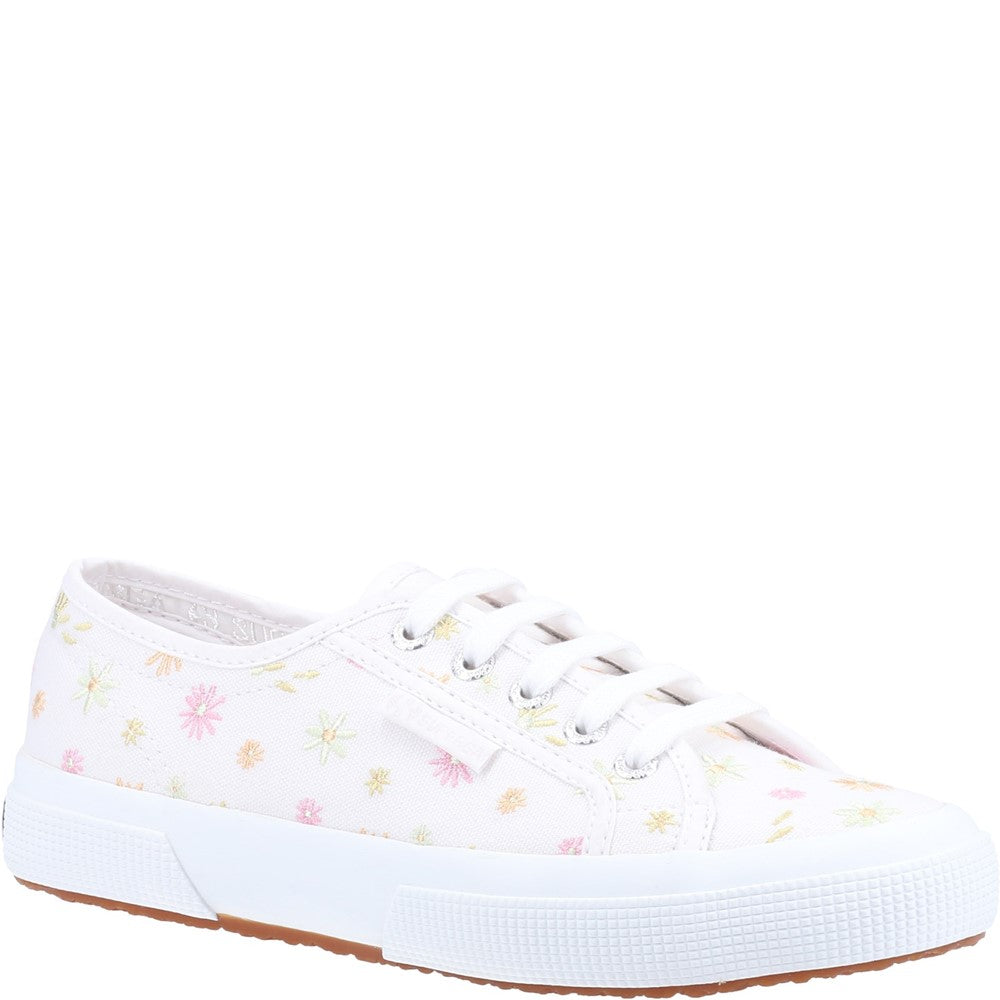 Women's Superga 2750 Flowers Embroidery Shoe