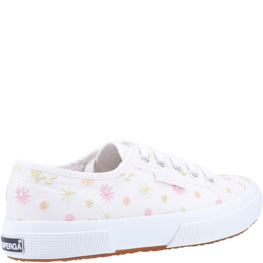 Women's Superga 2750 Flowers Embroidery Shoe