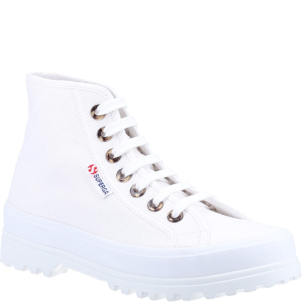 Women's Superga 2341 Alpina Resin Eyelets Ankle Boot