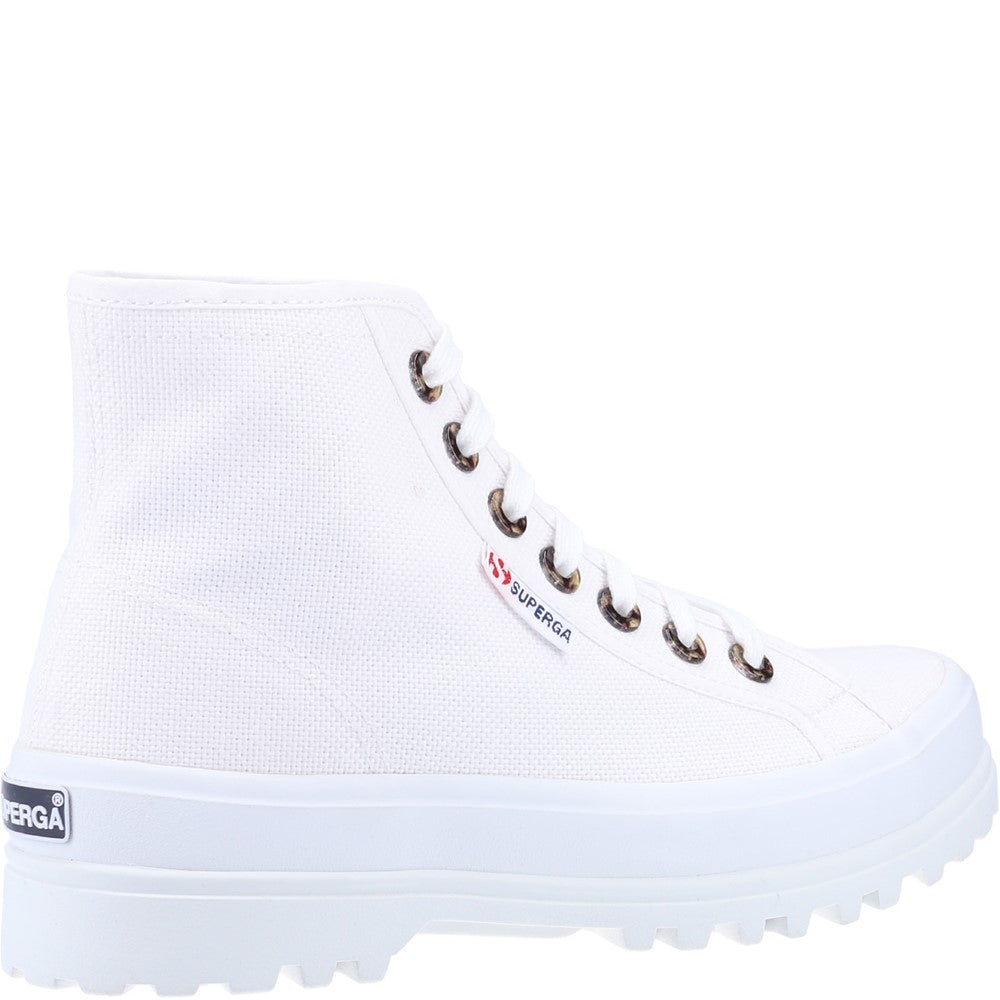 Women's Superga 2341 Alpina Resin Eyelets Ankle Boot
