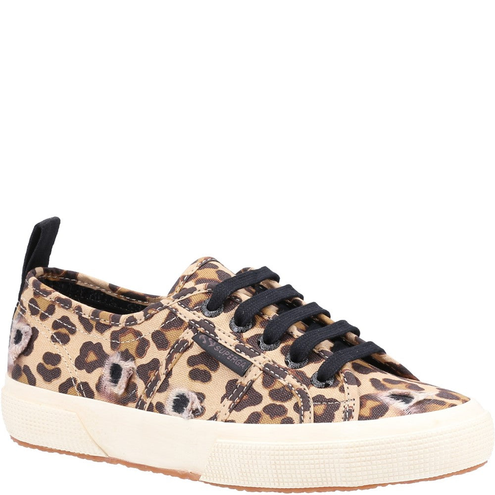 Women's Superga 2750 Ripped Leopard Shoe
