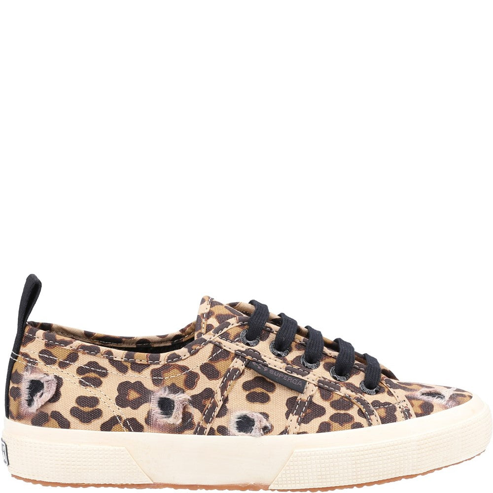 Women's Superga 2750 Ripped Leopard Shoe