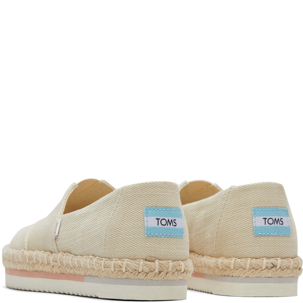 Women's TOMS Alpargata Platform Rope Shoes