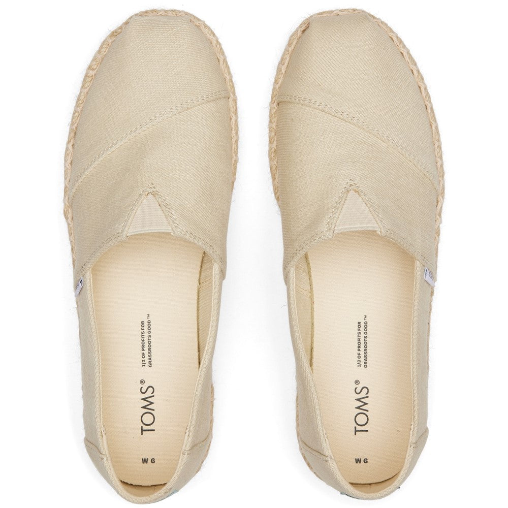 Women's TOMS Alpargata Platform Rope Shoes