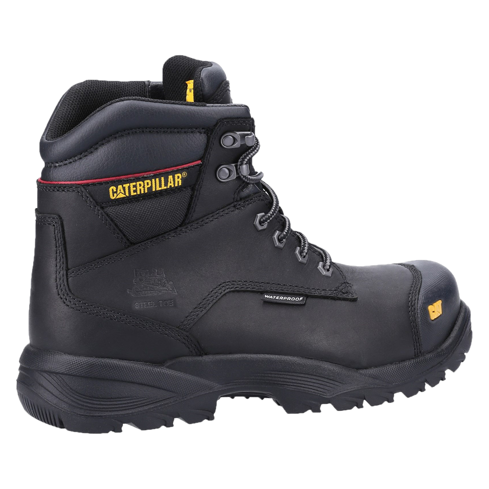 Men's Caterpillar Spiro Waterproof Wide Fit Safety Boot