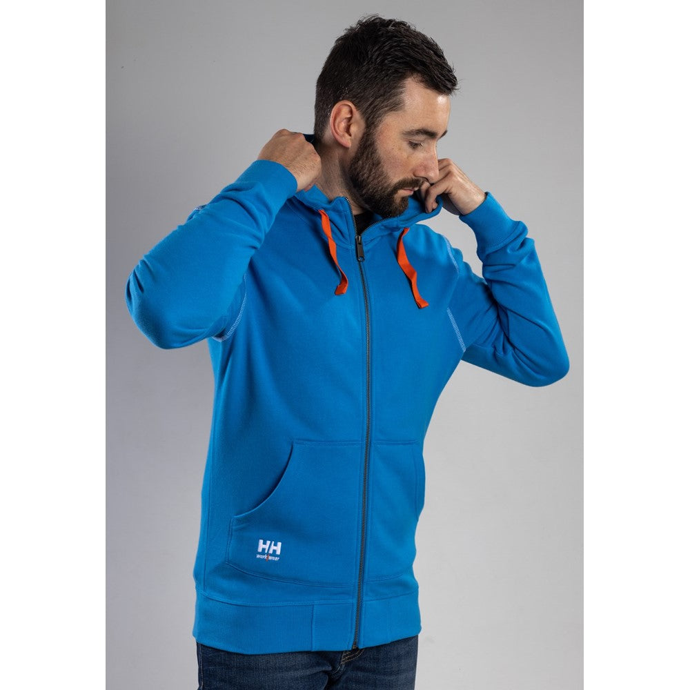 Men's Helly Hansen Workwear Oxford Zip Hoodie