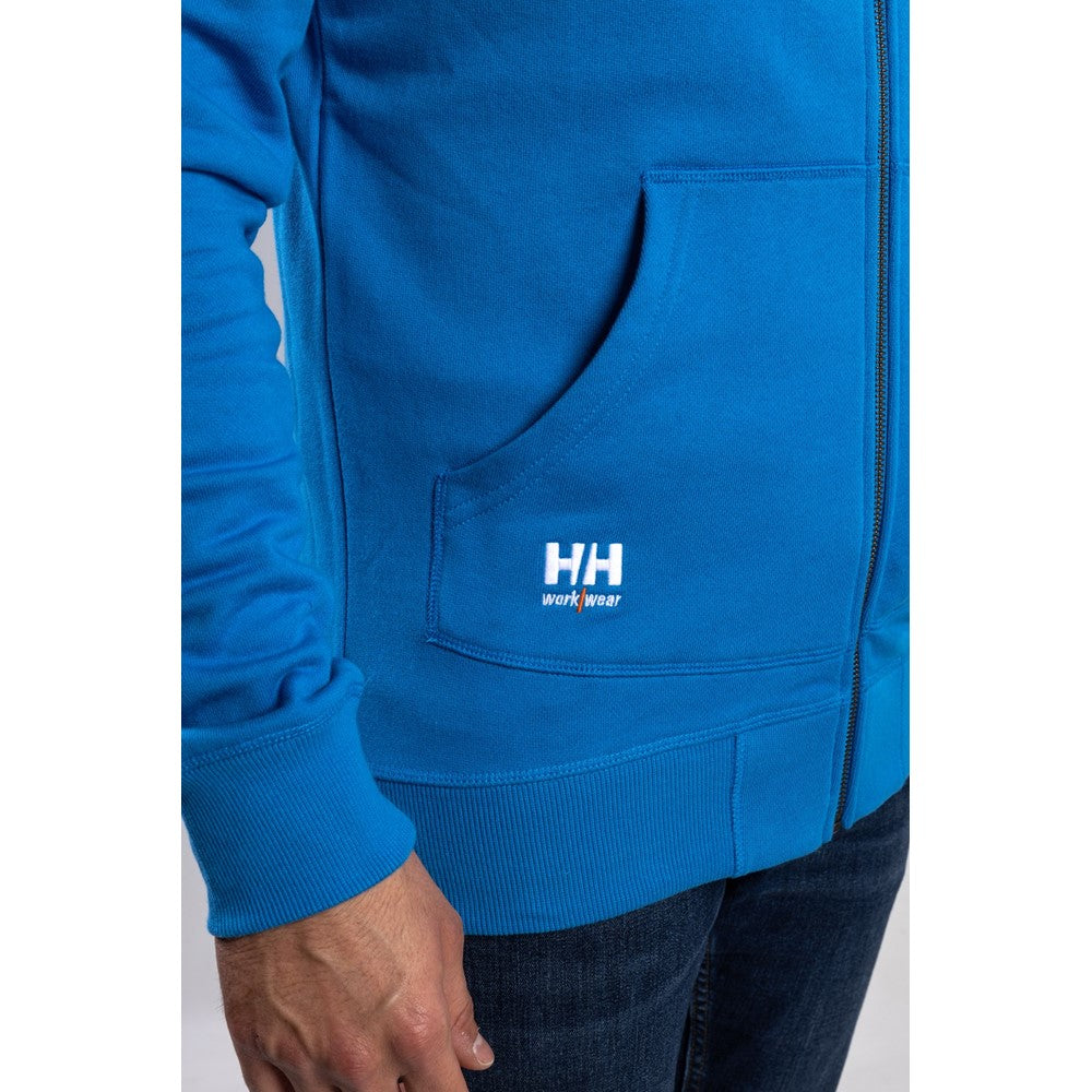Men's Helly Hansen Workwear Oxford Zip Hoodie