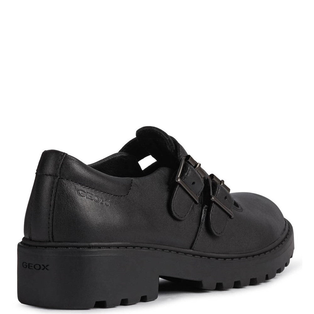 Girls' Geox Casey Double Buckle Junior Shoes