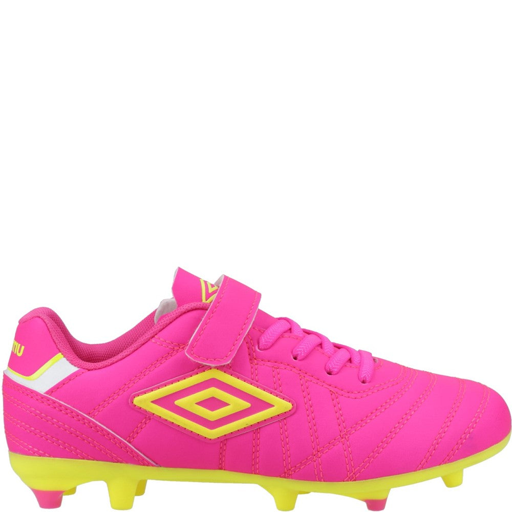 Kids' Umbro Speciali Liga Firm Ground Jnr Football Boot