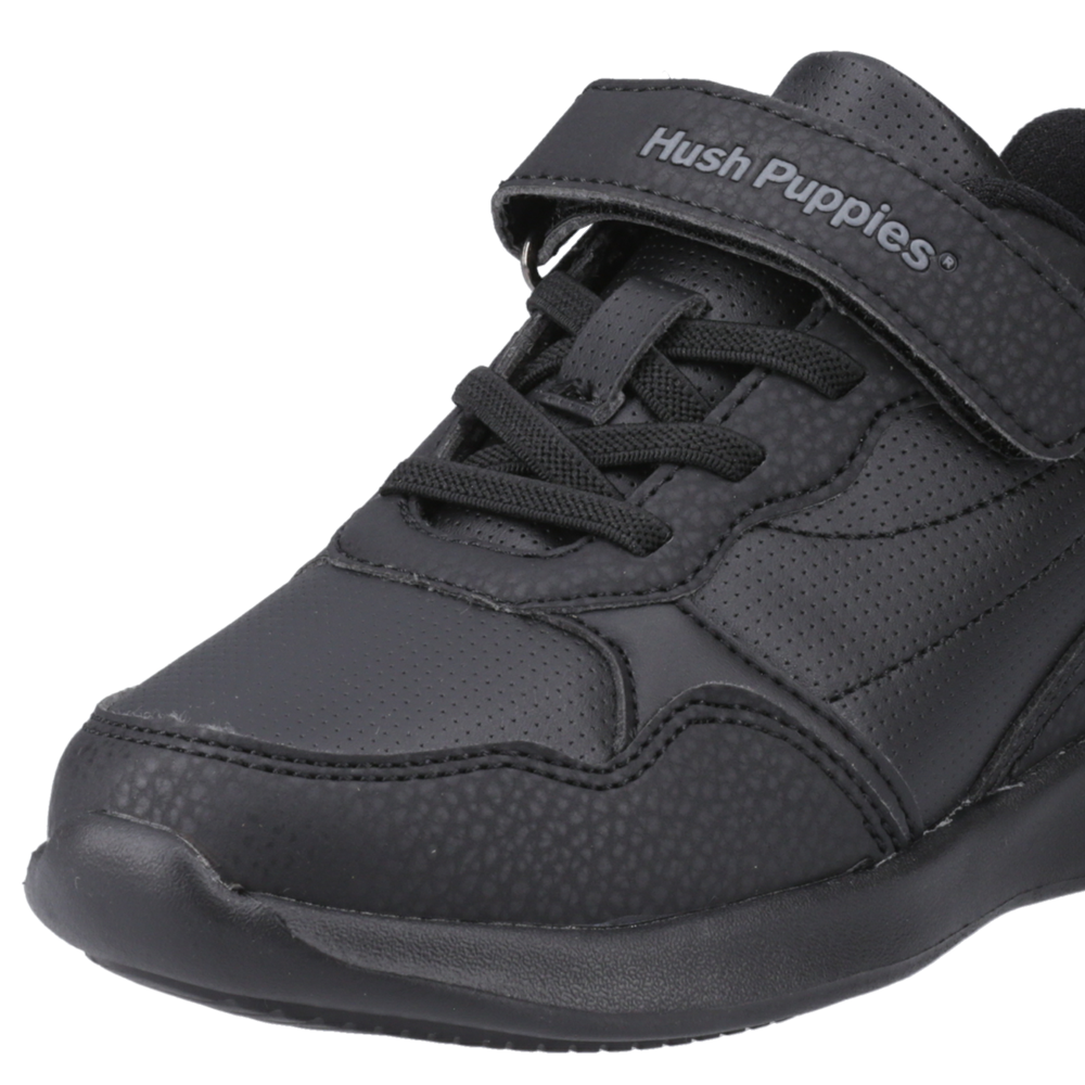 Kids' Hush Puppies Marling Bungee Lace Junior Shoe