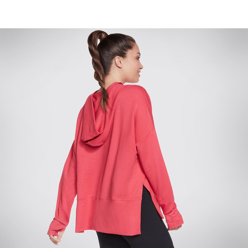 Women's Skechers Skechluxe Restful Long Sleeve Hoodie