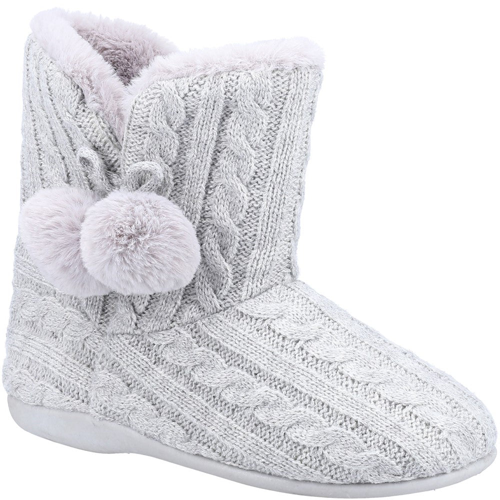 Women's Fleet & Foster Apple Knitted Bootie Slipper