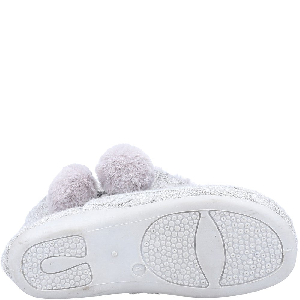 Women's Fleet & Foster Apple Knitted Bootie Slipper