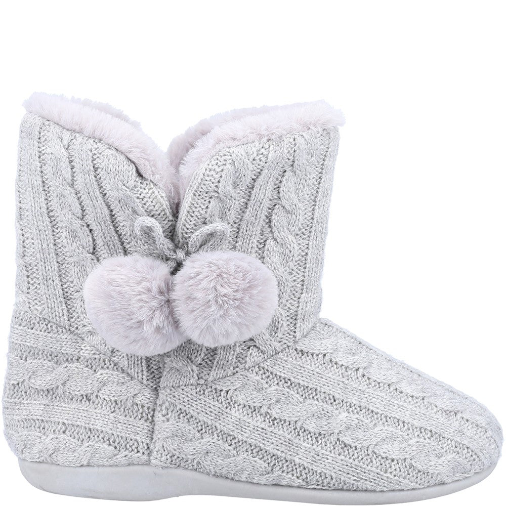 Women's Fleet & Foster Apple Knitted Bootie Slipper