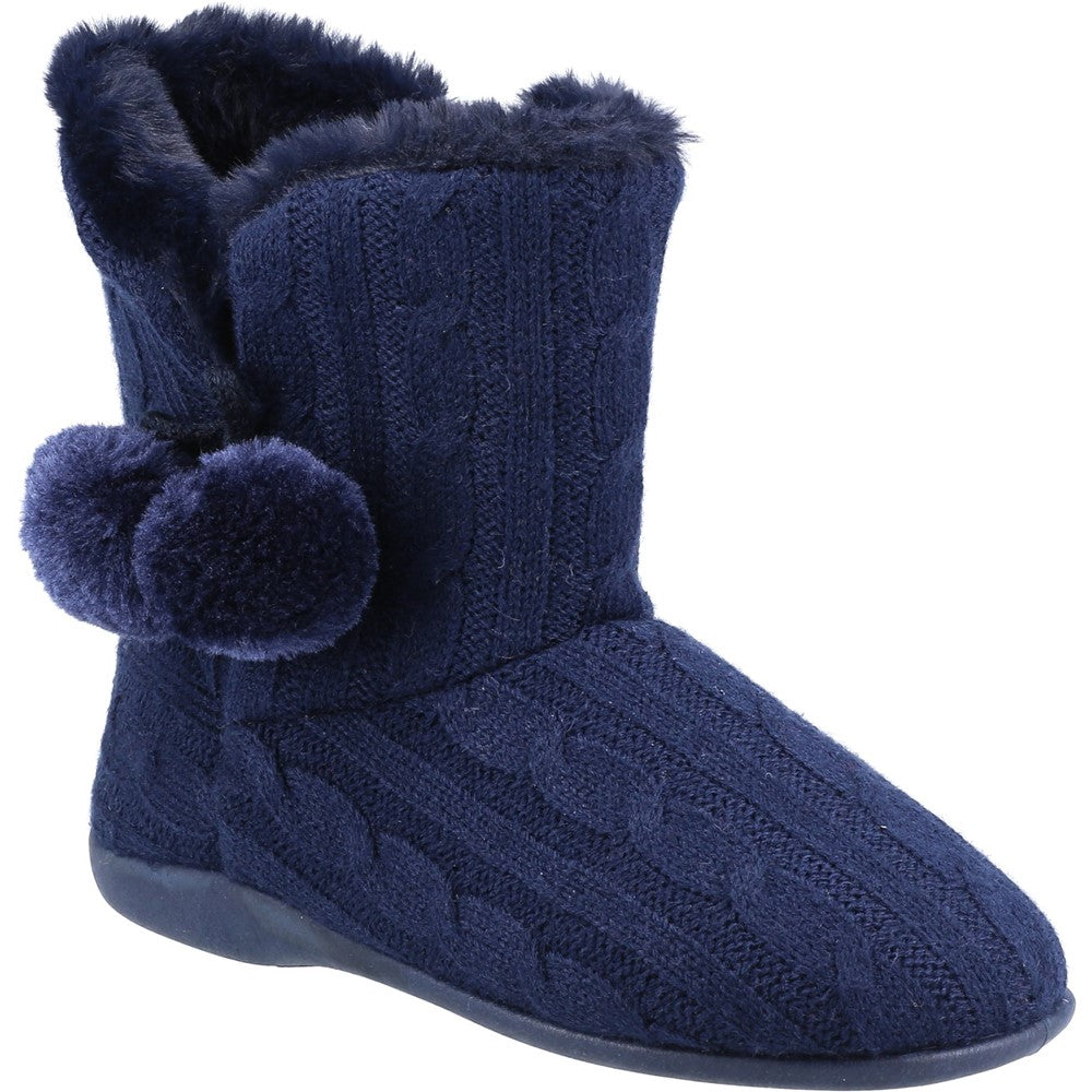 Women's Fleet & Foster Apple Knitted Bootie Slipper