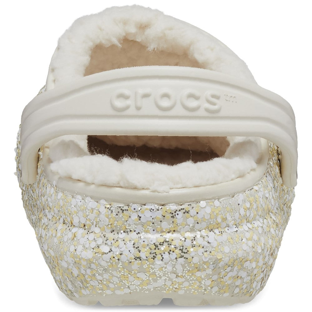 Kids' Crocs Toddlers' Classic Glitter Lined Clog