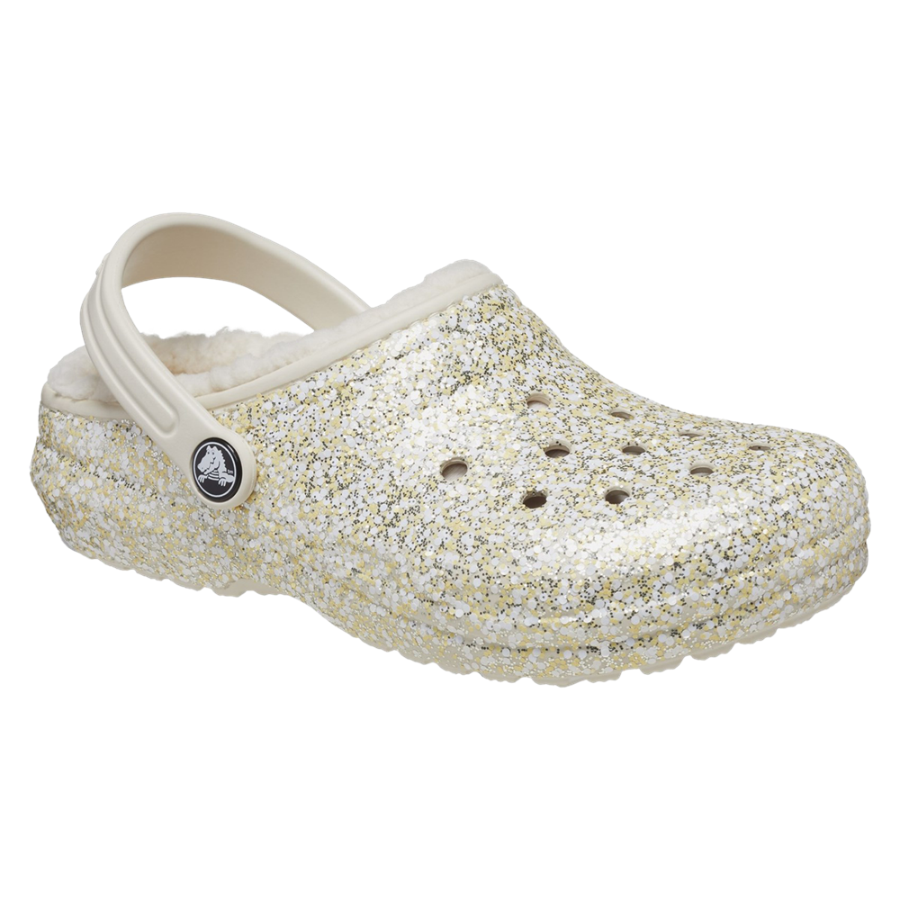 Kids' Crocs Toddlers' Classic Glitter Lined Clog