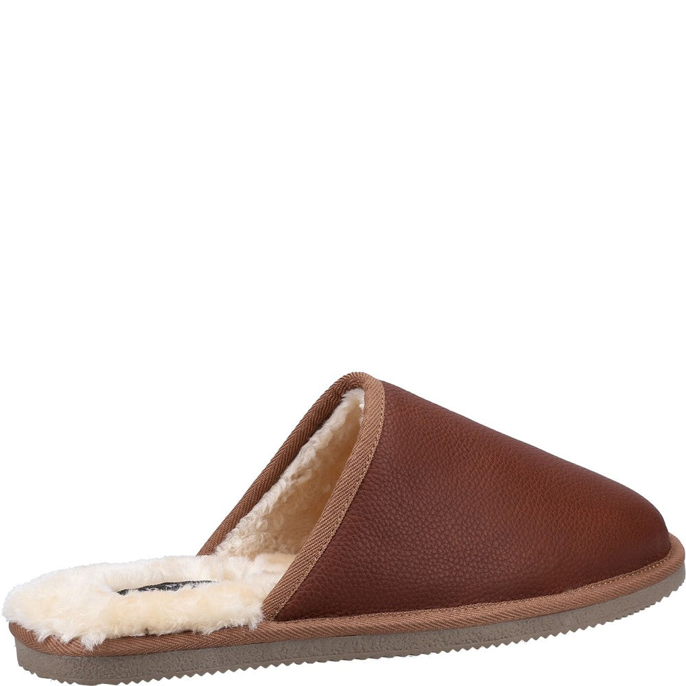 Men's Hush Puppies Coady Leather Slipper