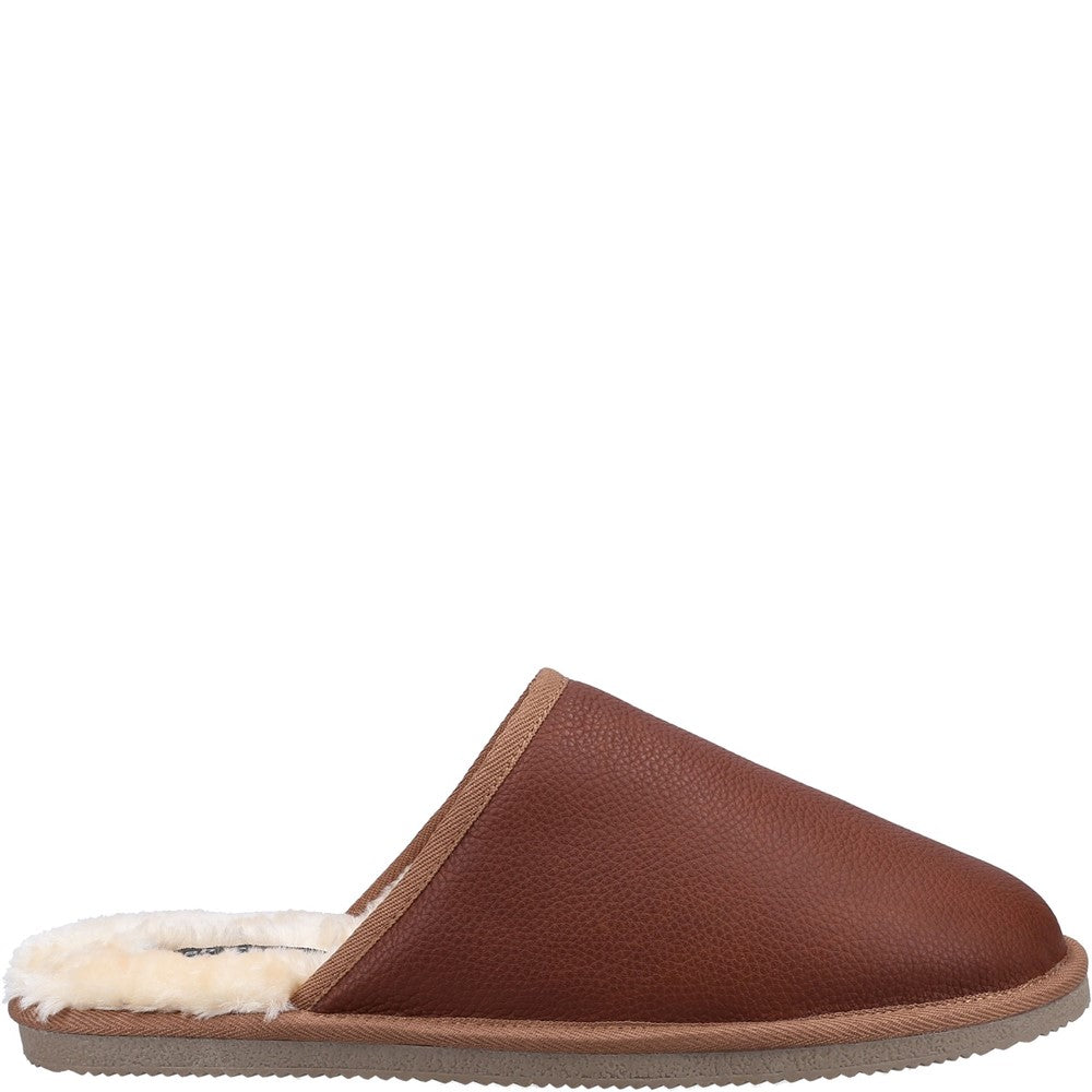 Men's Hush Puppies Coady Leather Slipper
