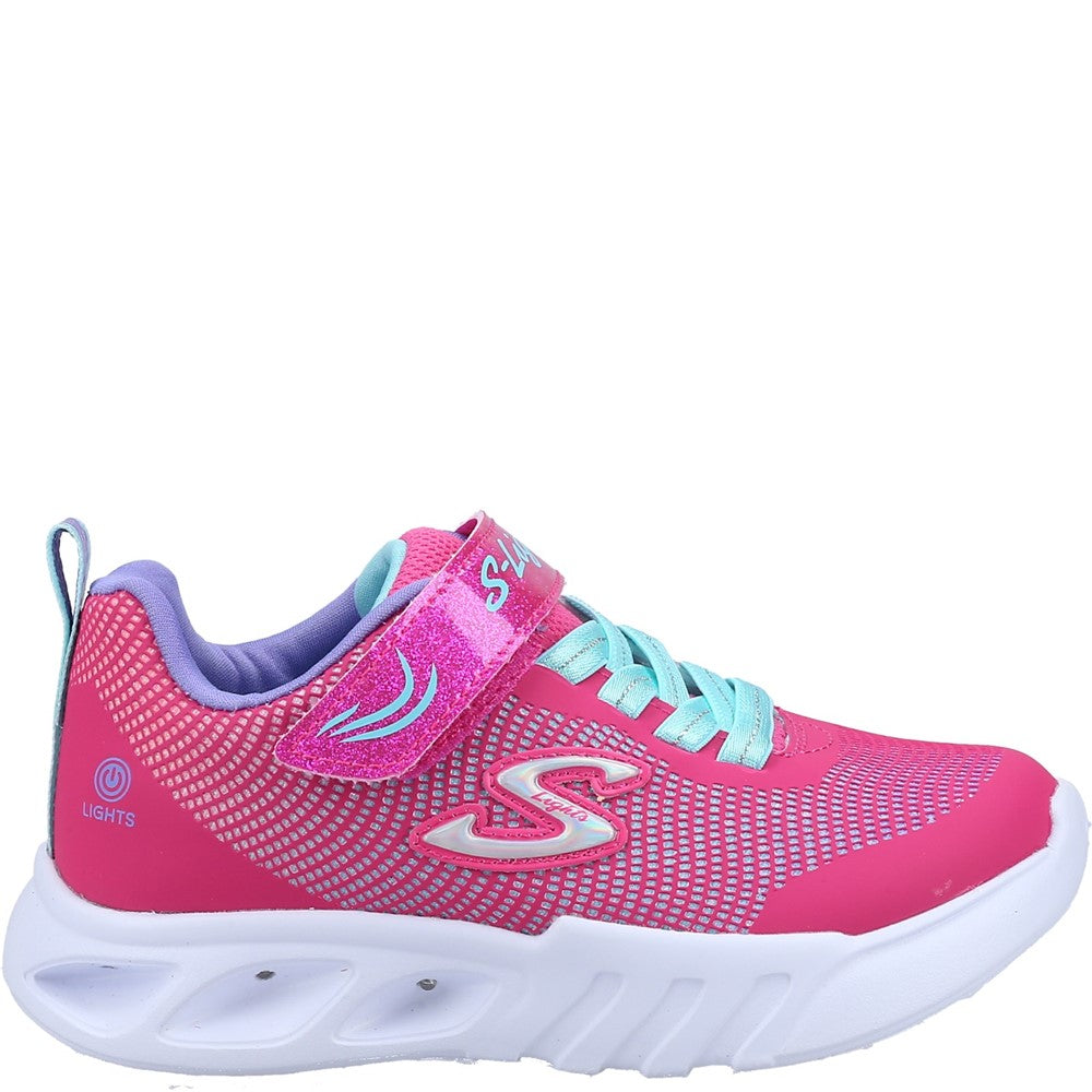 Girls' Skechers Flicker Flash Trainers