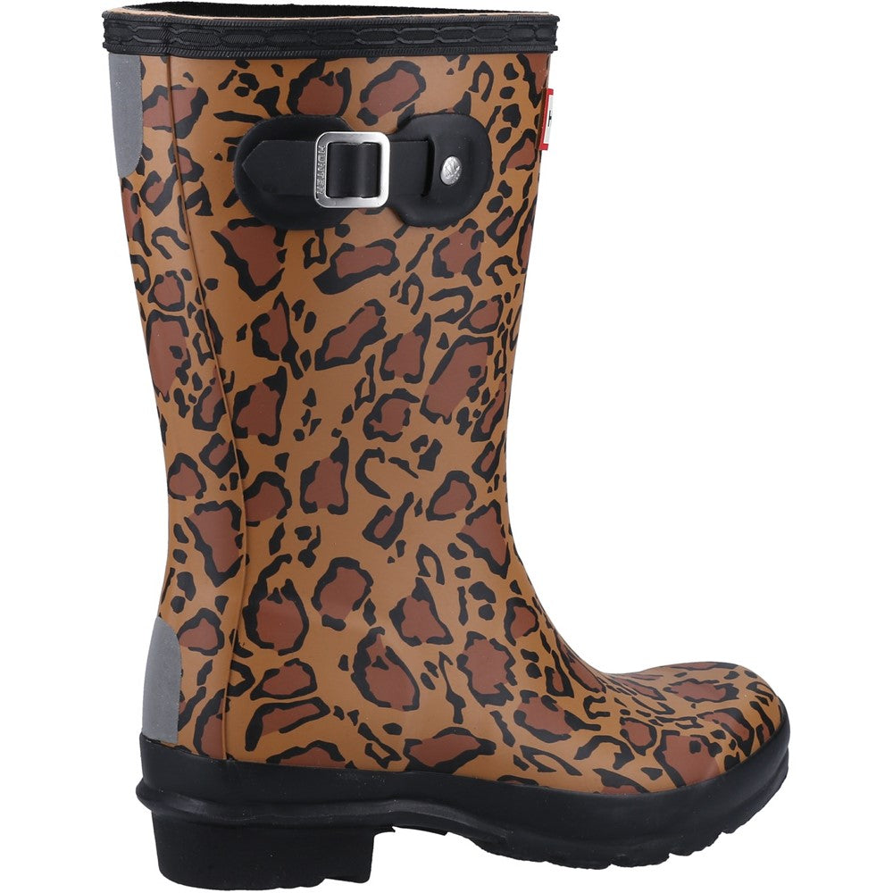 Women's Hunter Original Short Leopard Print Boot
