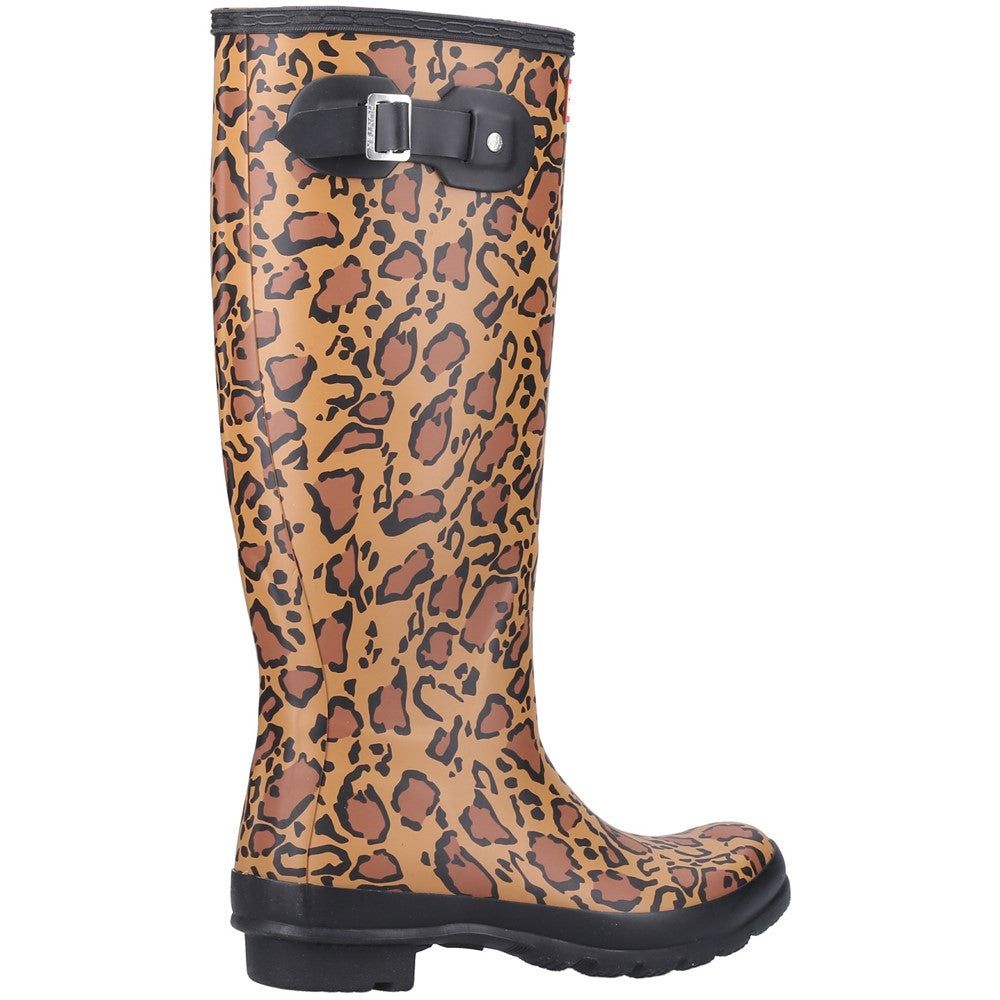 Women's Hunter Original Tall Leopard Print Boot