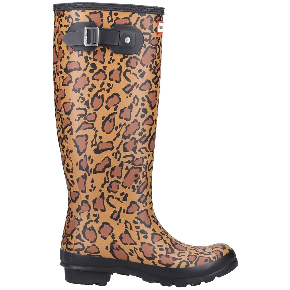 Women's Hunter Original Tall Leopard Print Boot