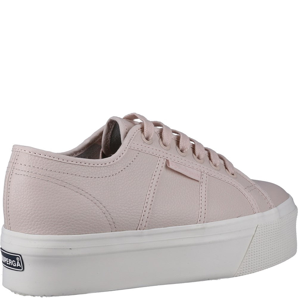 Women's Superga 2790 Tumbled Leather Trainer