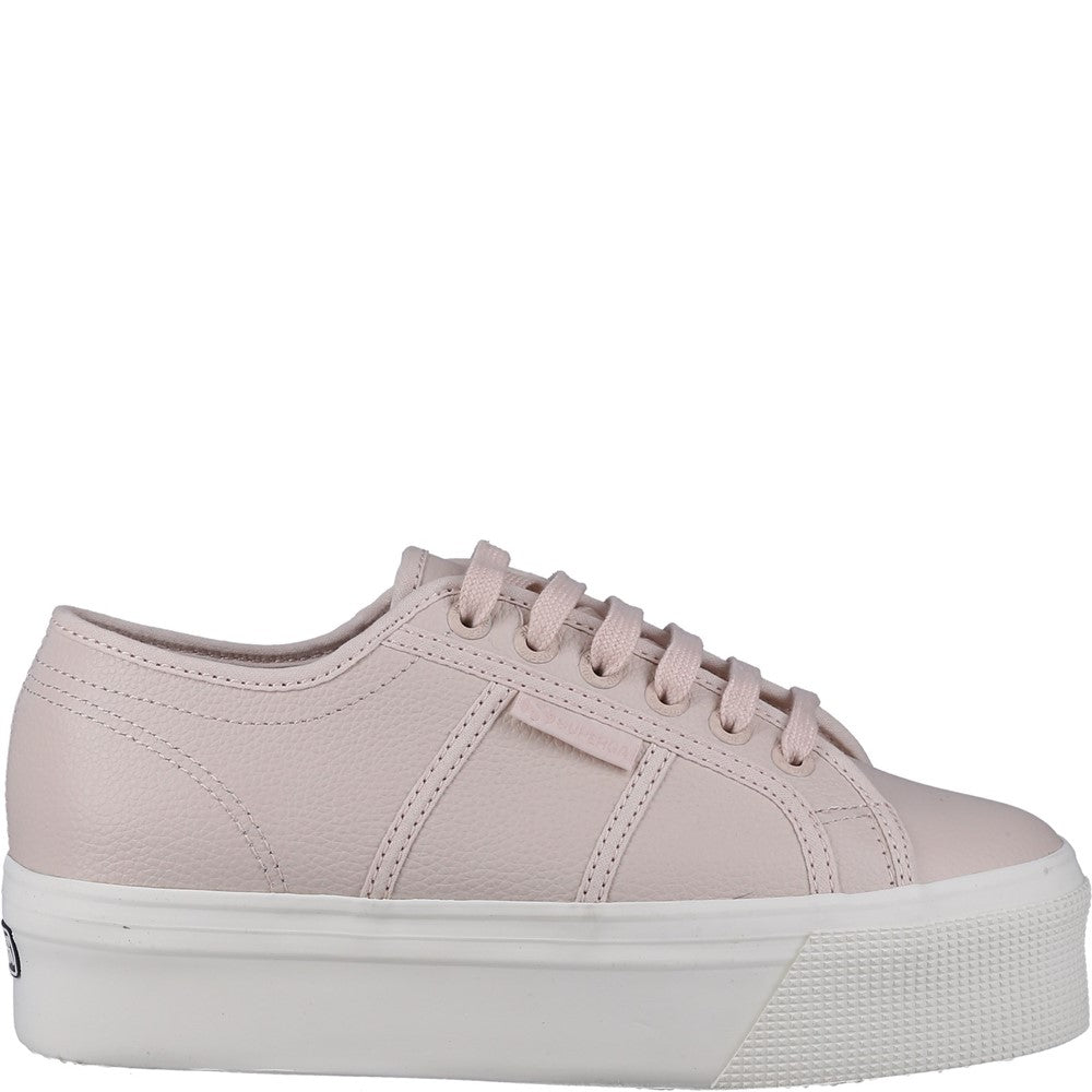 Women's Superga 2790 Tumbled Leather Trainer