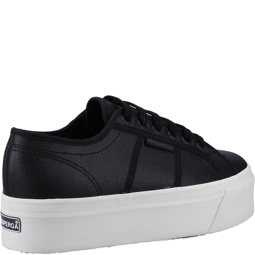 Women's Superga 2790 Tumbled Leather Trainer