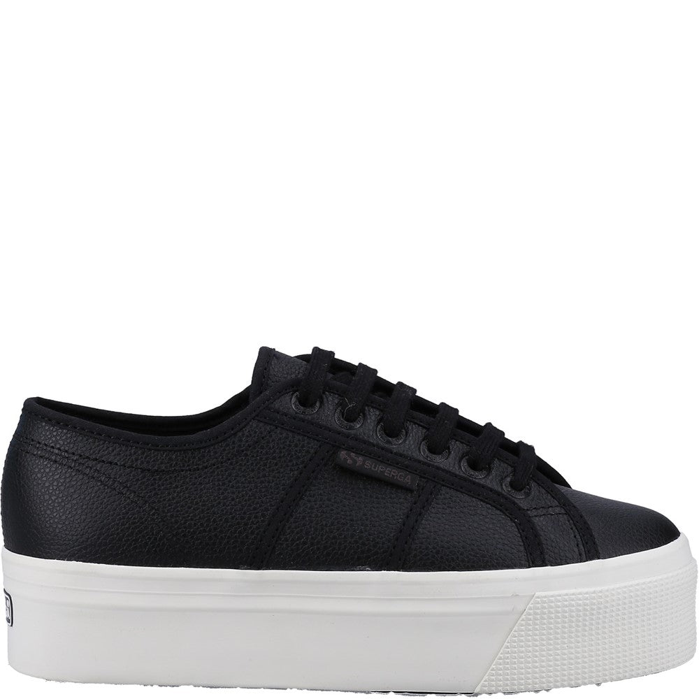 Women's Superga 2790 Tumbled Leather Trainer