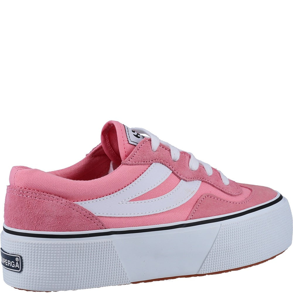 Women's Superga 3041 Revolley Colorblock Platform Trainer