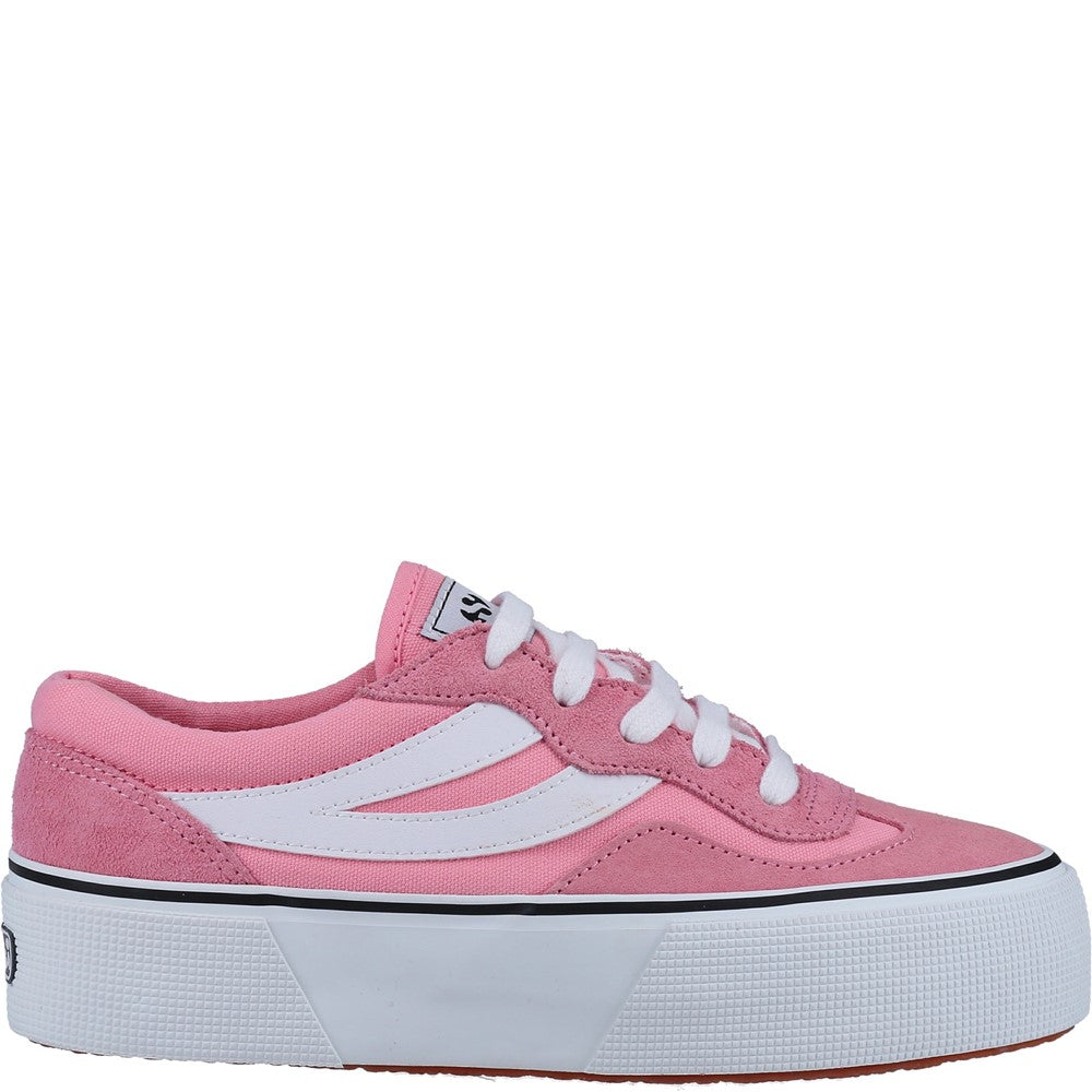 Women's Superga 3041 Revolley Colorblock Platform Trainer