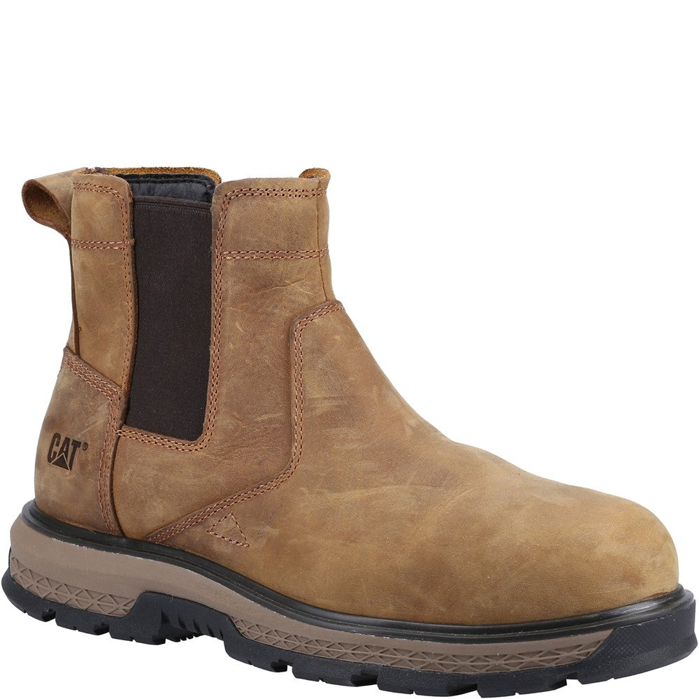 Men's Caterpillar Exposition Chelsea Wide Fit Safety Boot