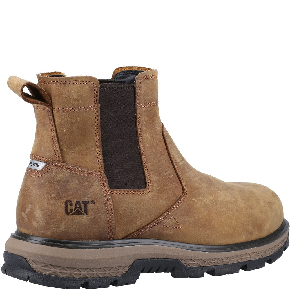 Men's Caterpillar Exposition Chelsea Wide Fit Safety Boot