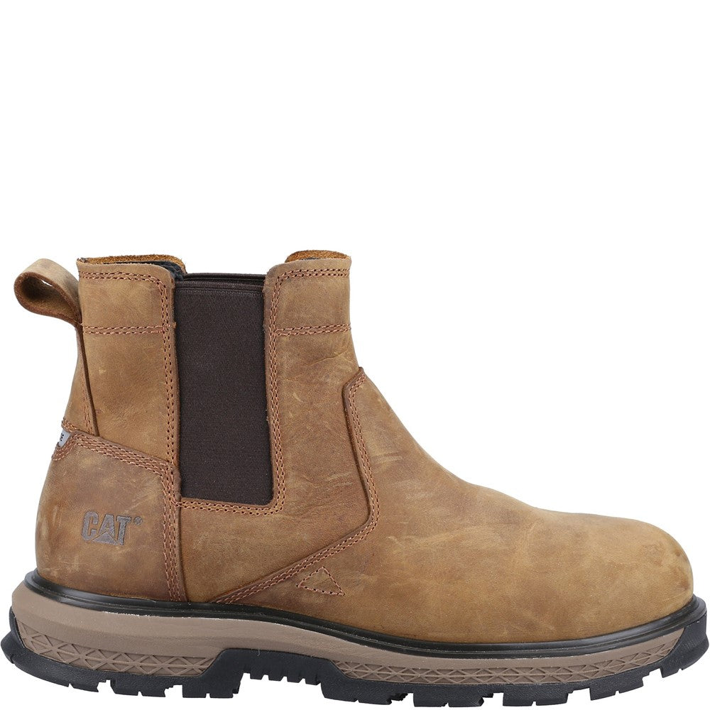 Men's Caterpillar Exposition Chelsea Wide Fit Safety Boot