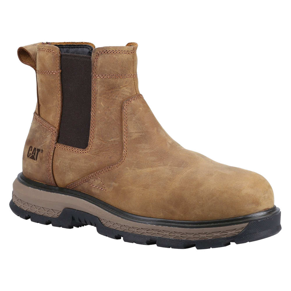 Men's Caterpillar Exposition Chelsea Wide Fit Safety Boot