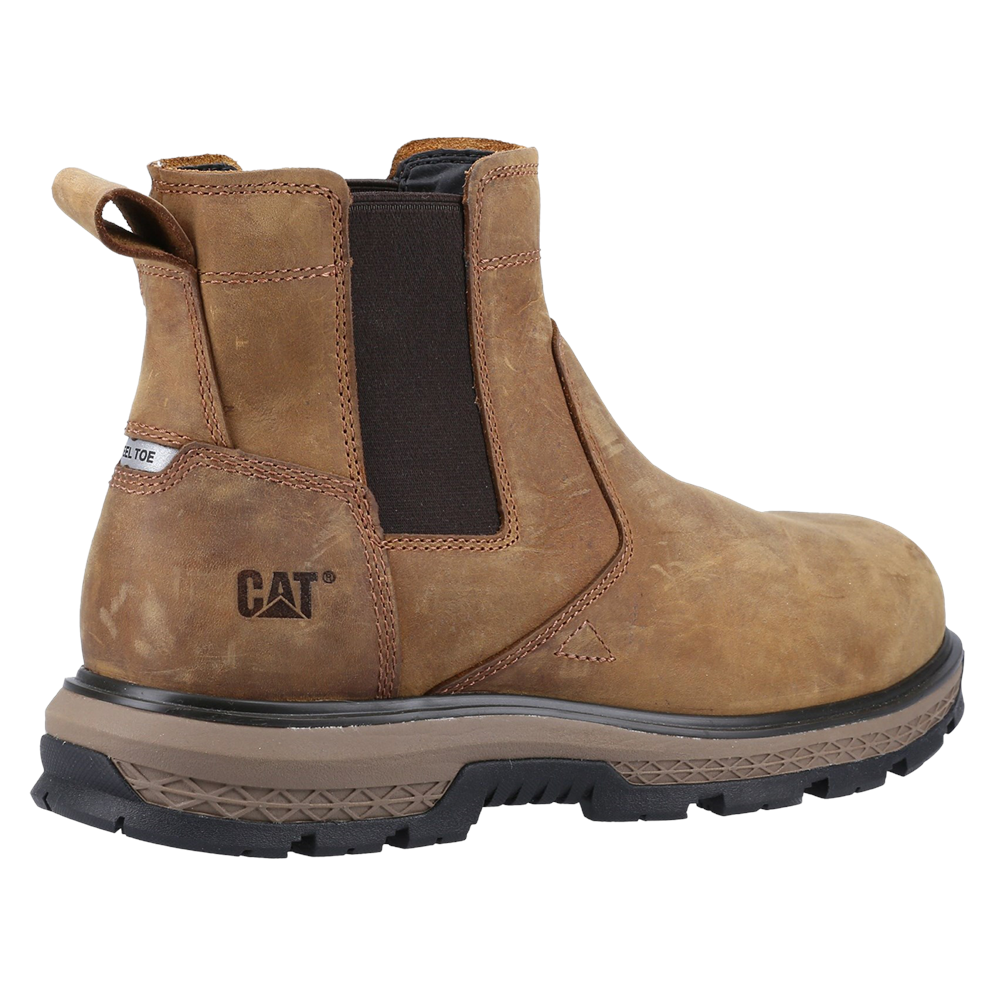 Men's Caterpillar Exposition Chelsea Wide Fit Safety Boot